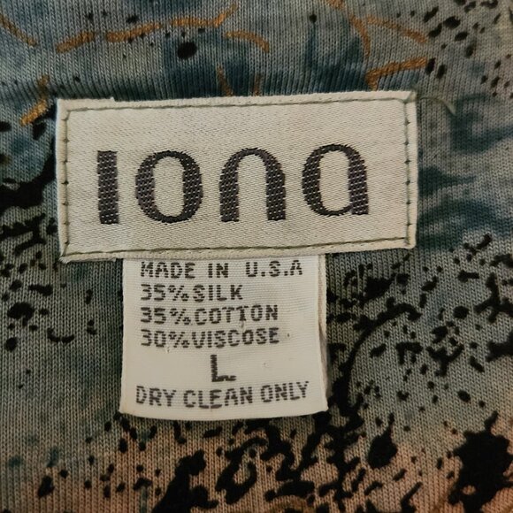 IONA Multi-Color Long Sleeve Duster - Picture 5 of 5